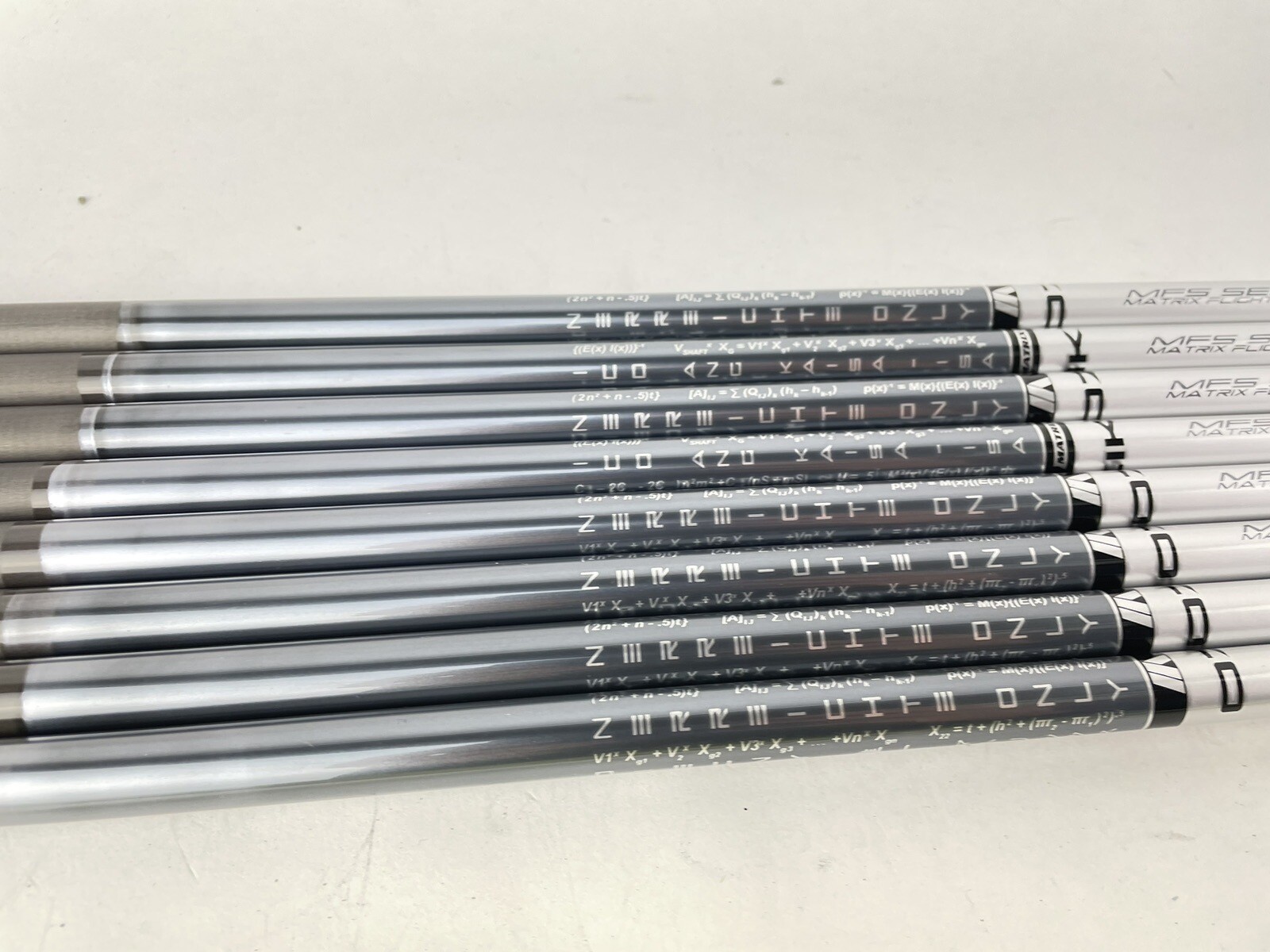 Matrix Ozik Red Tie Iron Shaft Set (8) Lite Senior Graphite Q4 42” /New /13801 eBay