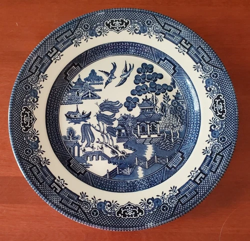 Willow Blue Dinnerware - Plates or Bowls - by Churchill, Your Choice!
