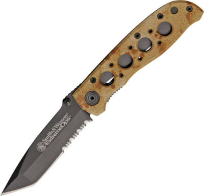 Smith & Wesson Folding Pocket Knife New ExtremeOps Linerlock CK5TBSD
