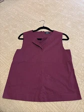 NWOT Kate Spade Women's Sleeveless Top Size S Color Wine