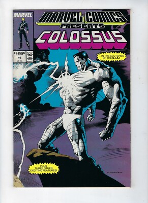 Marvel Comics Presents # 16 - Colossus Black Panther High Grade 1989