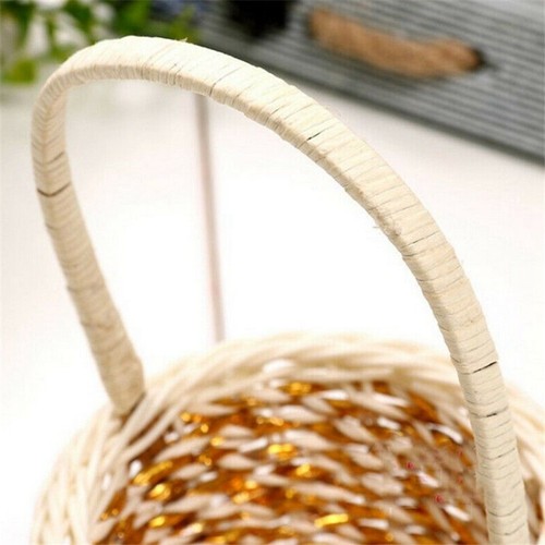Hand-Held Basket Basket Party Decorative Baskets 1pc Wedding Women Flower Basket - Bild 5 von 11