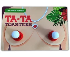 Ta-Ta Toasters - Funny Hooter Warmer for Women - Funny Adult Gag Gift Joke