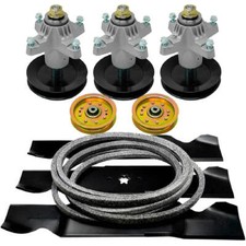 Deck Rebuild Combo Fits Cub Cadet RZT-54 54 RZT RZT54 Spindle Blade Belt