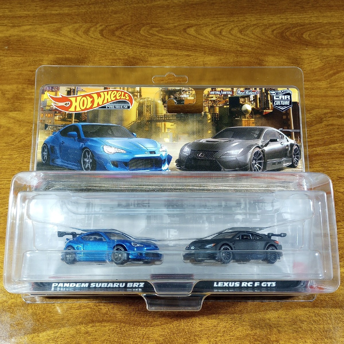 Hot Wheels Premium Car Culture 2-Pack Pandem Subaru BRZ Lexus RC F