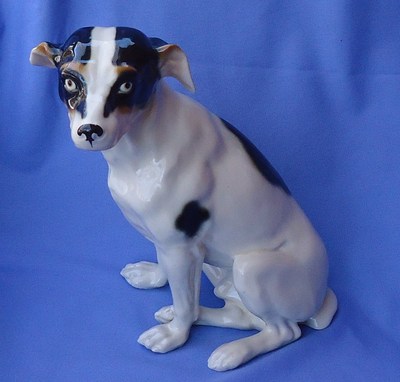 FOX TERRIER JACK RUSSELL PARSON GERMANY 12'' dog figurine
