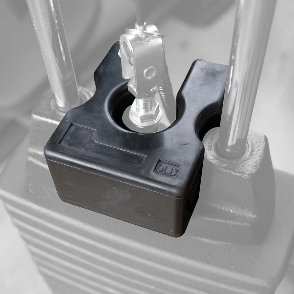 Juego de placas adaptadoras de pila de peso Foto 2 de 3