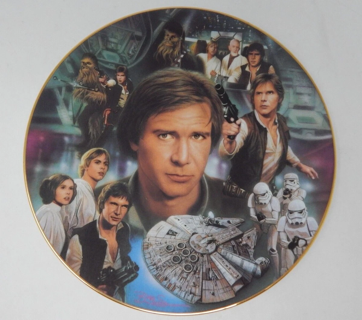 Han Solo Star Wars Collector Plates for sale | eBay