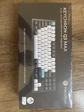 Keychron Q3 QMK Wireless Mechanical Keyboard - Navy Blue, Gateron G Pro Brown...