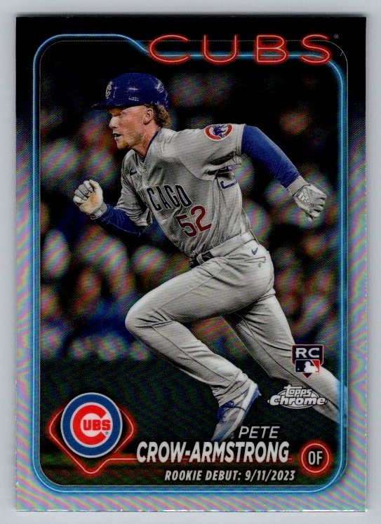 2024 Topps Chrome Update #USC158 Pete Crow-Armstrong Refractors
