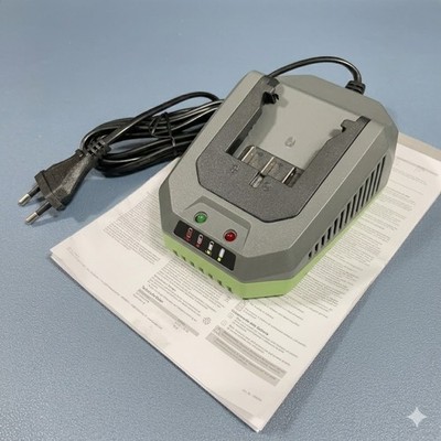 LUX-TOOLS 20V Schnellladegerät 1 PowerSystem Akku Ladegerät 2Ah 4Ah Wandmontage 
