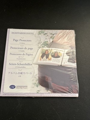 Creative Memories 7x7 Page Protectors (15) Old Style NEW