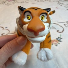 VTG Applause Disney Aladdin 10 Rajah Tiger Head Is Vinyl Body Is Plush
