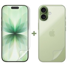 Soft PET Film Screen Protector Guard for Apple iPhone 17 Front and Back