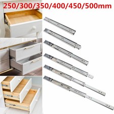 Soft Close Drawer Runners Heavy Duty Ball Bearing Slides Draw Slide 250-600mm UK