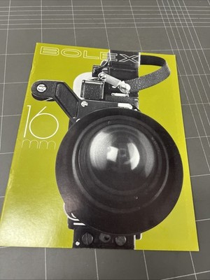 VINTAGE CAMERA BROCHURE OWNERS MANUAL PHOTO PHOTOGRAPHY ADVERTISEMENT BOLEX