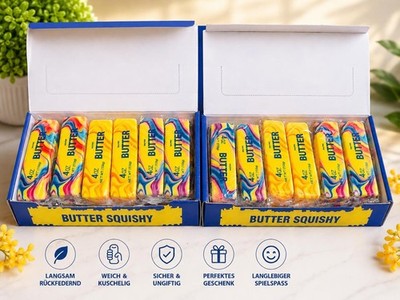 Butter Squishy Anti Stress Spielzeug Slow Rebound Knautsch Geschenk für Alle
