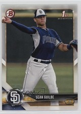 2018 Bowman Draft Sean Guilbe #BD-144 1m26