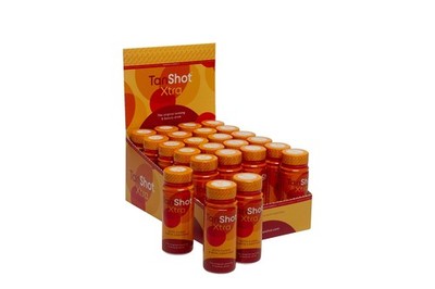 Tanning Beauty Drink Liquid 24 Flaschen Display Box UK