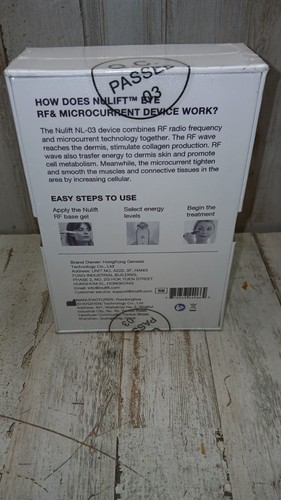 Nulift Eye RF Mikrostromgerät NL-03 für Augenringe, Tränensäcke, feine Linien - Bild 2 von 2