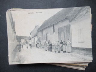 Lot de 61 Cartes Postales Anciennes Abimées / Avec défauts