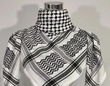 Keffiyeh Shemagh All Original Made In Palestine Arab Scarf Kufiya Arafat Cotton