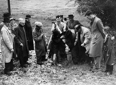 Beating of the bounds of the Manor Parish of Hendon 7 year old Adr- Old Photo