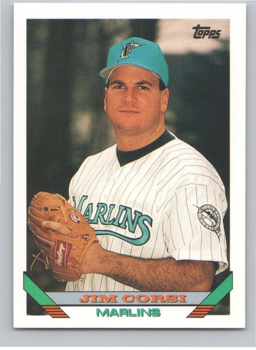 1993 Topps #753 Jim Corsi | Florida Marlins
