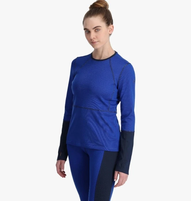 SPYDER Sport Layer Thermo Charger Crew BaseLayer Thermal Ski Top EXO DRY L large