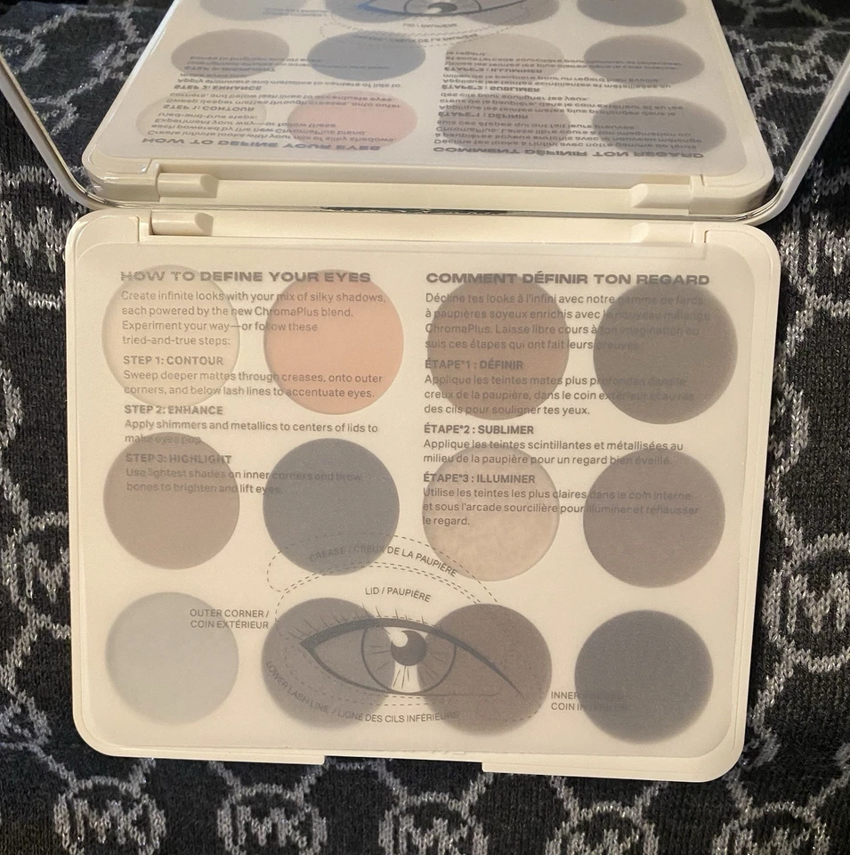 BNIB Morphe ChromaPlus Eyeshadow Palette Moon Stone 12 Shades - Image 4 of 4