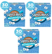 Swiss Miss Hot Cocoa Mix with Marshmallows 1.38 oz 30-Count – 3 Pack