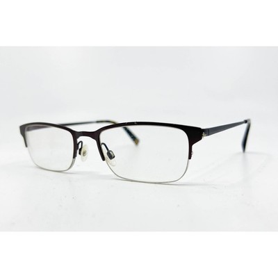 Warby Parker Eyeglasses Women BrownSemi-Rimless Caldwell 54-20-145