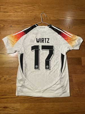 Player Version Germany 2024 Home Jersey #17 Wirtz: Size Medium