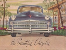 1947 Chrysler Sales Brochure Town Country Convertible Sedan Coupe C 1947 Chrysler Sales Brochure Town Country Convertible Sedan Coupe C