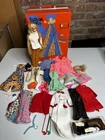 Vintage 1960s 70s Barbie doll clothes Ken Shoes accessories Fashion doll case
