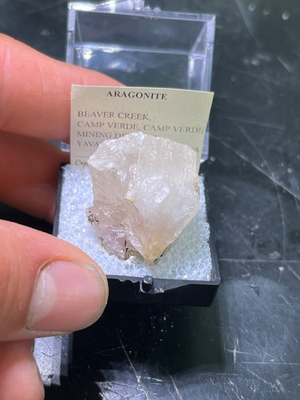 #ad Aragonite Beaver Creek Yavapai Co. Arizona $15.00