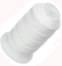 Simply Silk Beading Thread Cord Size White 0.0128 Inch 0.325mm Spool 200 Yard...