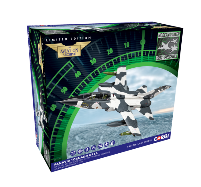 Brand New Boxed AA29402 Corgi 1:48th Scale Panavia Tornado GR.1A ZA371/C Model