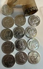 [Lot 13]  1963-P Franklin Half Dollars - BU - Straight From The Roll/90% Silver
