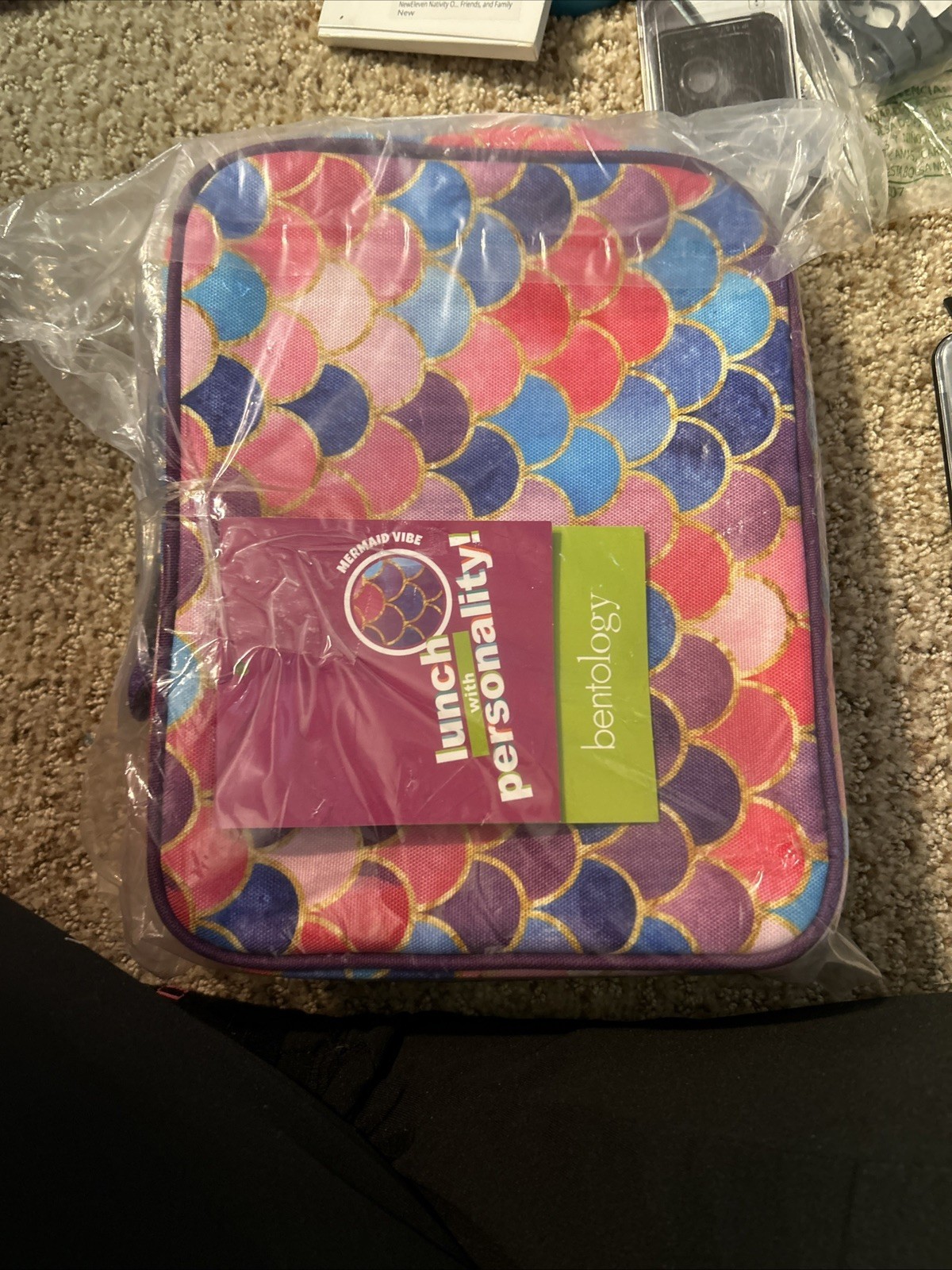 Bentology Lunch Box-Insulated Keeps Food Hotter /Colder-Mermaid-fits Bento Box