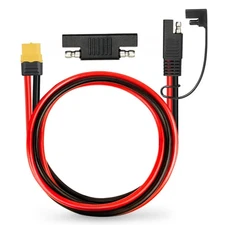 6FT XT60 Female to SAE Cable with SAE Polarity Reverse Adapter for Portable P...