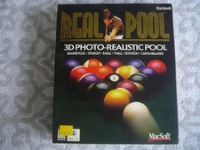 Real Pool America's Solitare Great Jigsaw Puzzles Big Box MAC Game SEALED