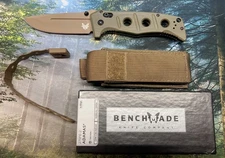 Benchmade Adamas AXIS Lock Knife Olive G-10 (3.8" FE) 275FE-2