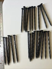 Landscape Edging Spikes 8 Inch ( 25-Pack)  Lawn / Garden / Beach / Tents.. (25 )