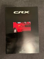 HONDA CRX Car Sales Brochure 1992 #HBRO 035/6.92/PB/40k/1 ESi VTi