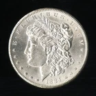 US Coin 1884 CC Carson City Morgan Silver Dollar Choice BU NO RESERVE!