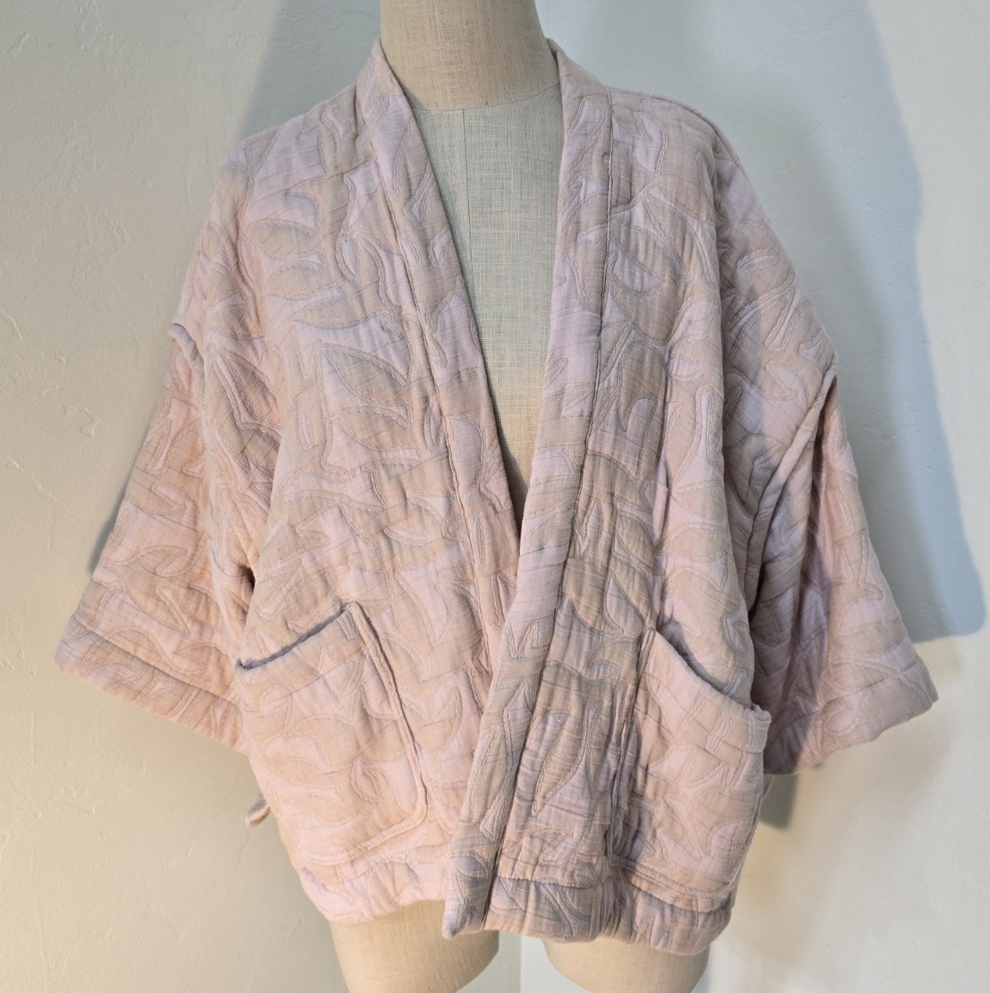 Universal Thread Quilted Kimono Jacket Womens OS … - image 1