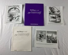 Press Kit THE ARISTOCATS Movie 1970 Production Booklet 3 Photos Folder Disney 87