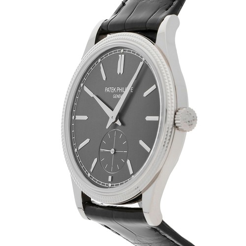 Patek Philippe Calatrava White Gold Manual Wind 39mm Watch 6119G-001 - Picture 2 of 6