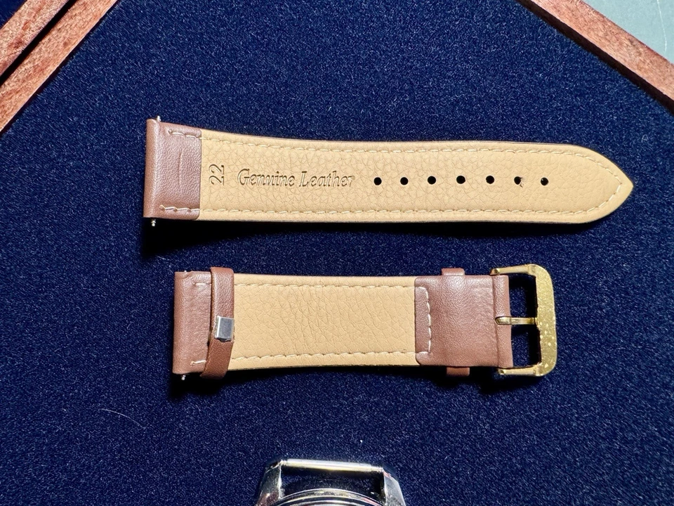 Monopol Dürrstein Mariage Armbanduhr, Antikes Taschenuhrwerk Ca. 1910 Vintage - Bild 3 von 4